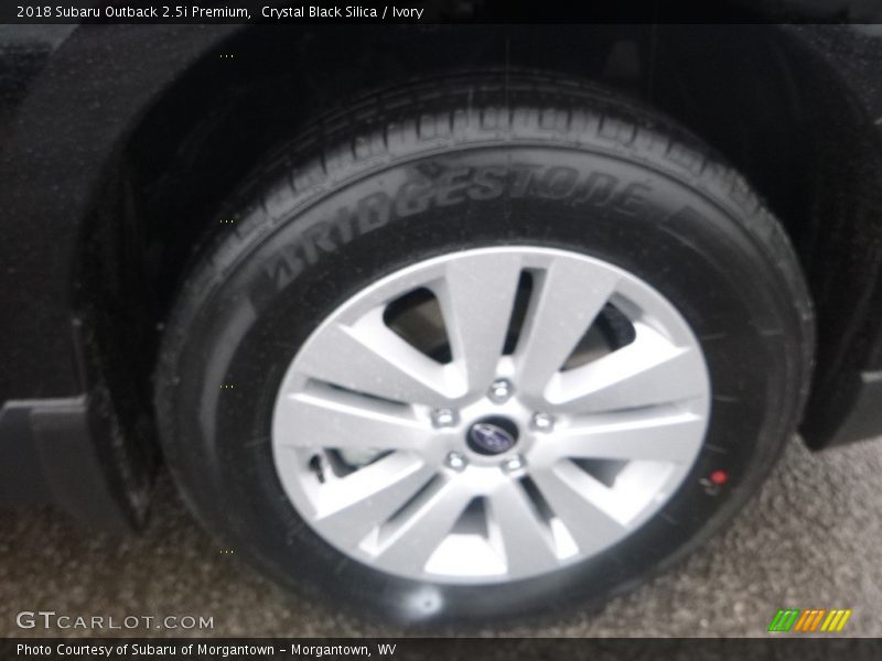 Crystal Black Silica / Ivory 2018 Subaru Outback 2.5i Premium