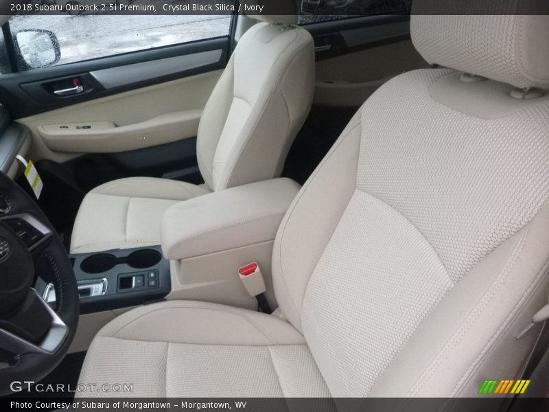 Crystal Black Silica / Ivory 2018 Subaru Outback 2.5i Premium