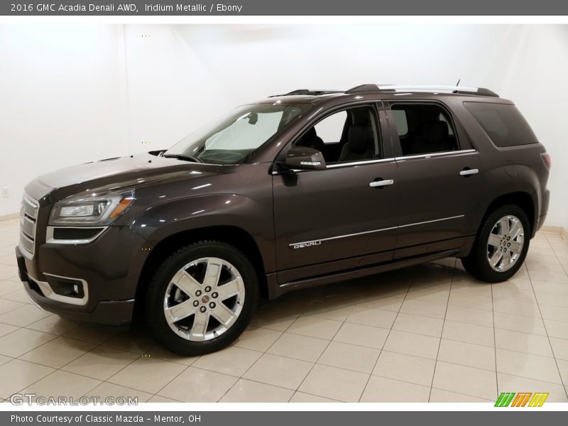 Iridium Metallic / Ebony 2016 GMC Acadia Denali AWD