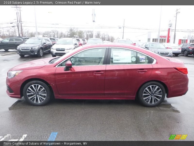  2018 Legacy 2.5i Premium Crimson Red Pearl