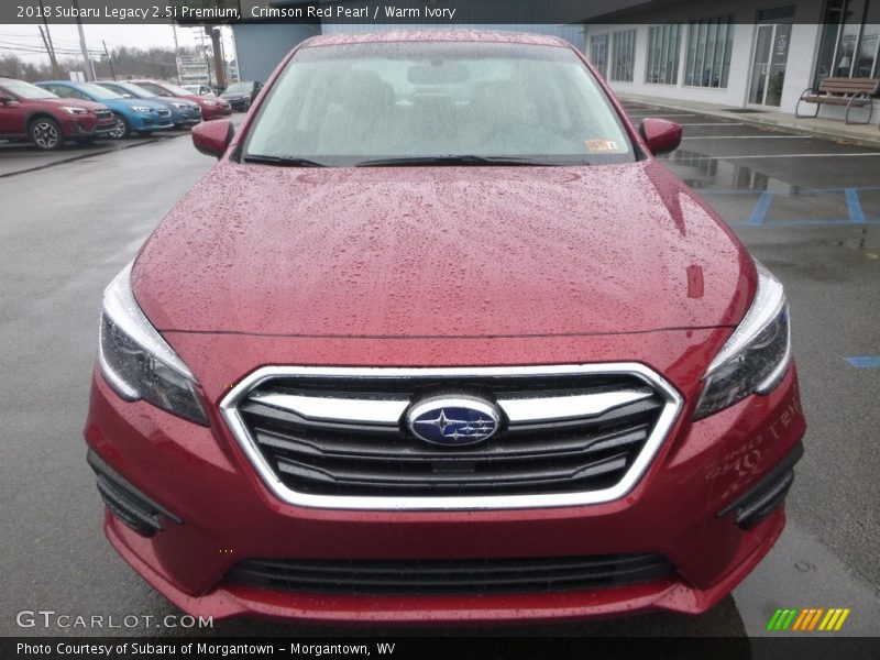 Crimson Red Pearl / Warm Ivory 2018 Subaru Legacy 2.5i Premium