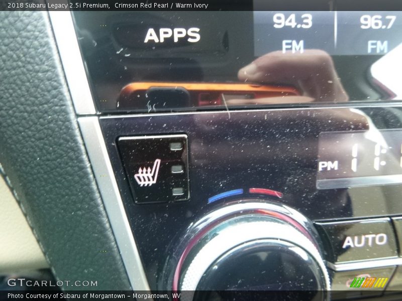 Crimson Red Pearl / Warm Ivory 2018 Subaru Legacy 2.5i Premium