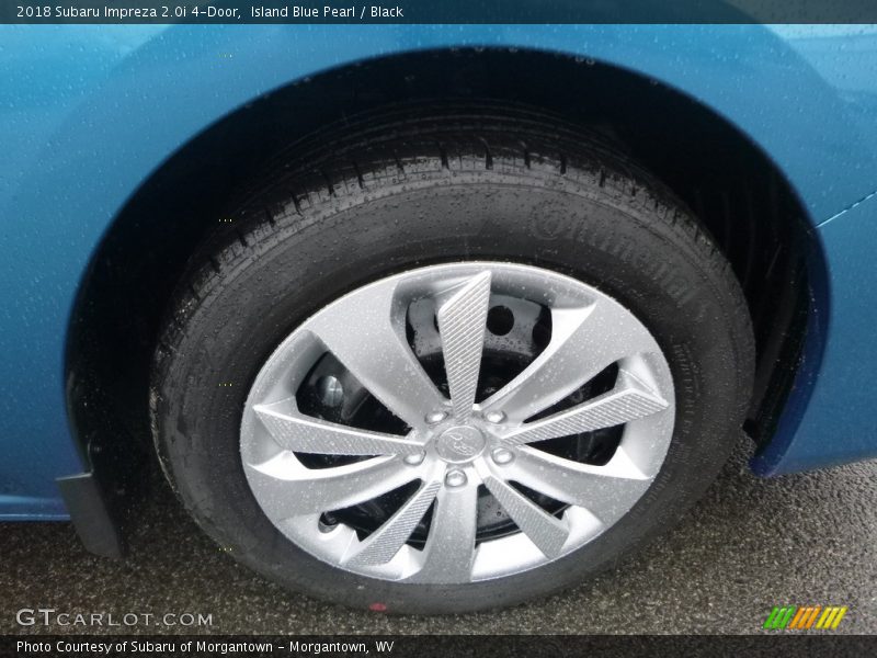 Island Blue Pearl / Black 2018 Subaru Impreza 2.0i 4-Door