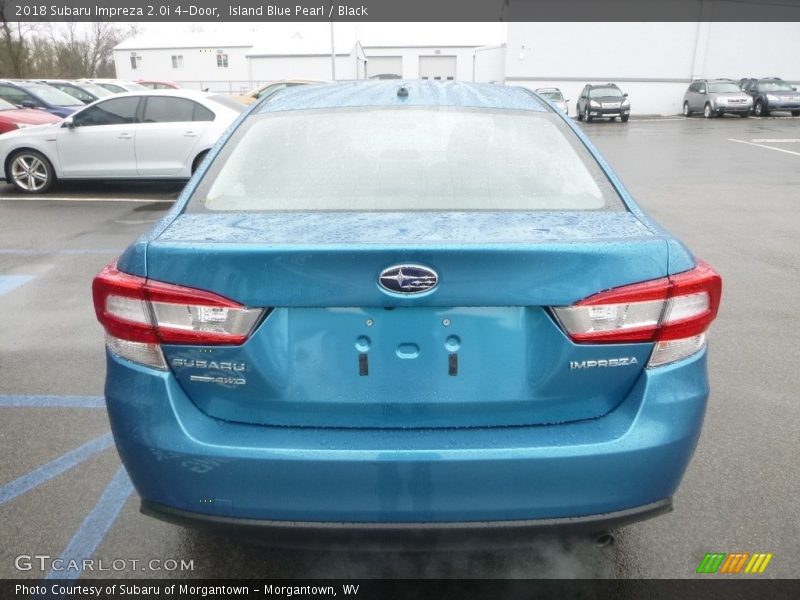 Island Blue Pearl / Black 2018 Subaru Impreza 2.0i 4-Door