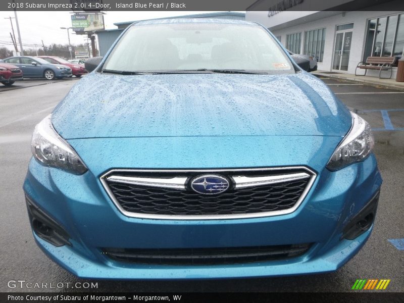 Island Blue Pearl / Black 2018 Subaru Impreza 2.0i 4-Door