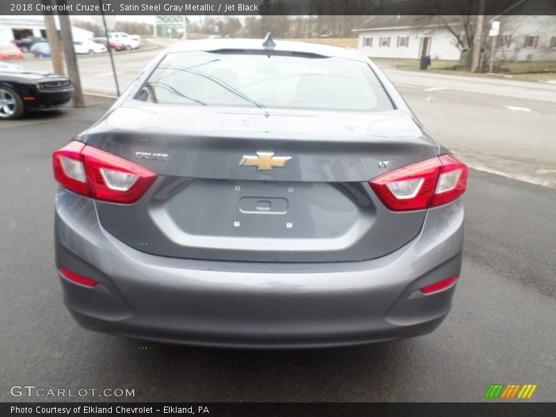 Satin Steel Gray Metallic / Jet Black 2018 Chevrolet Cruze LT