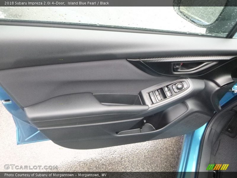 Island Blue Pearl / Black 2018 Subaru Impreza 2.0i 4-Door