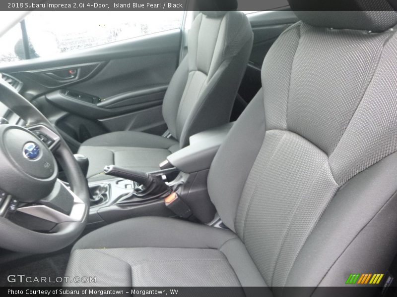 Island Blue Pearl / Black 2018 Subaru Impreza 2.0i 4-Door