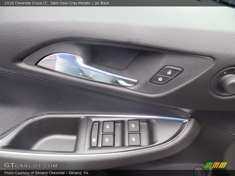 Satin Steel Gray Metallic / Jet Black 2018 Chevrolet Cruze LT