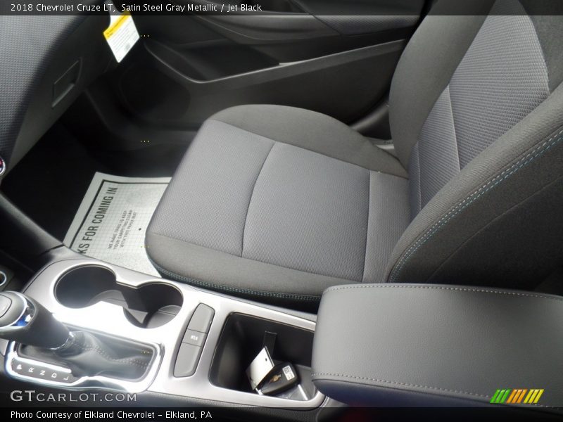 Satin Steel Gray Metallic / Jet Black 2018 Chevrolet Cruze LT