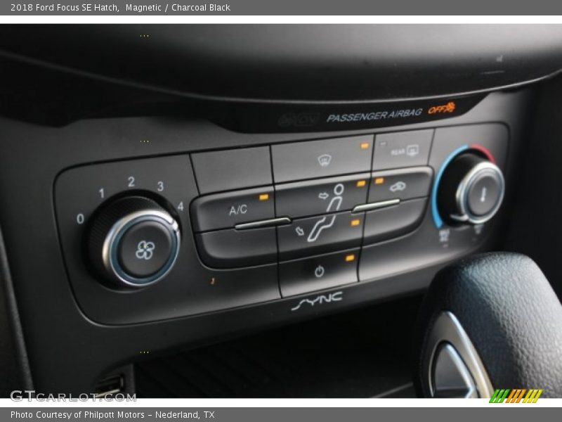 Magnetic / Charcoal Black 2018 Ford Focus SE Hatch
