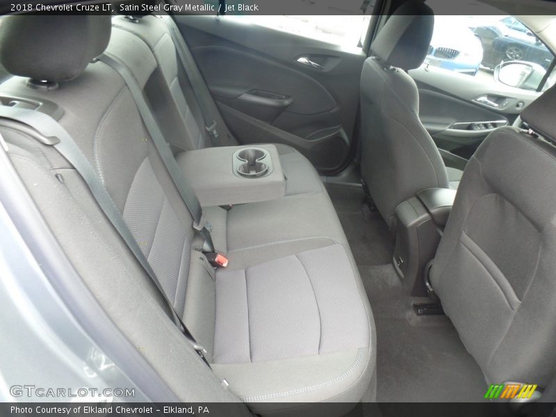 Satin Steel Gray Metallic / Jet Black 2018 Chevrolet Cruze LT