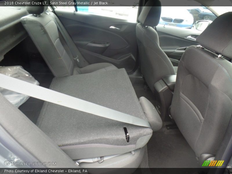 Satin Steel Gray Metallic / Jet Black 2018 Chevrolet Cruze LT