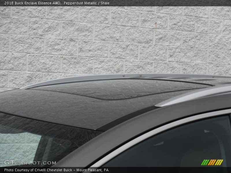 Pepperdust Metallic / Shale 2018 Buick Enclave Essence AWD