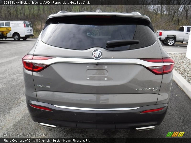 Pepperdust Metallic / Shale 2018 Buick Enclave Essence AWD