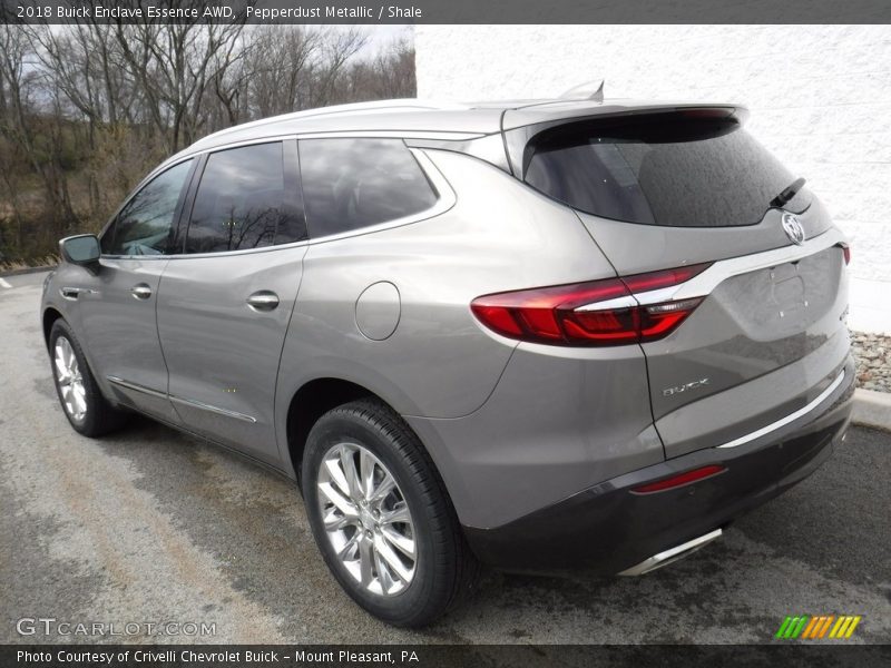 Pepperdust Metallic / Shale 2018 Buick Enclave Essence AWD