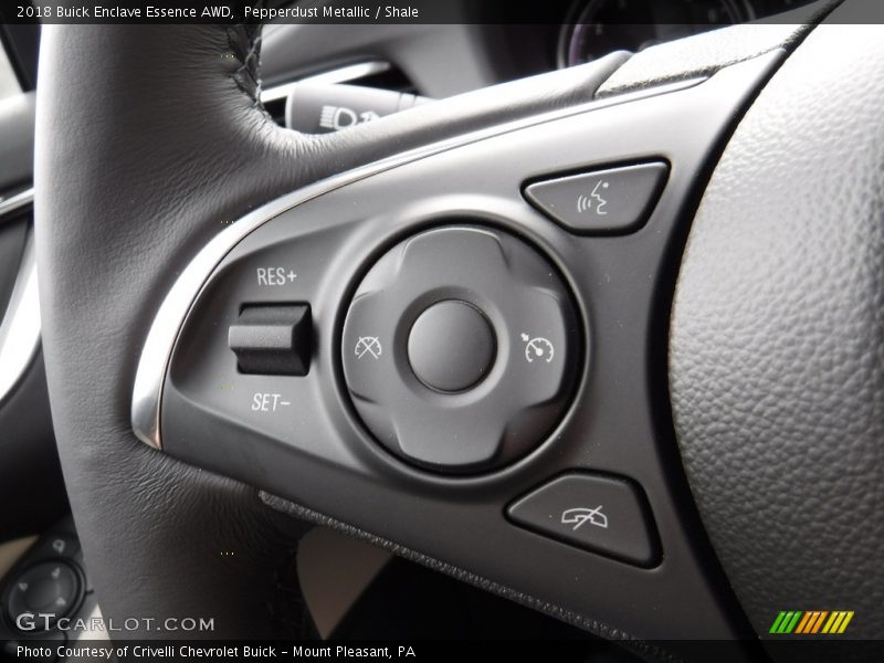 Pepperdust Metallic / Shale 2018 Buick Enclave Essence AWD