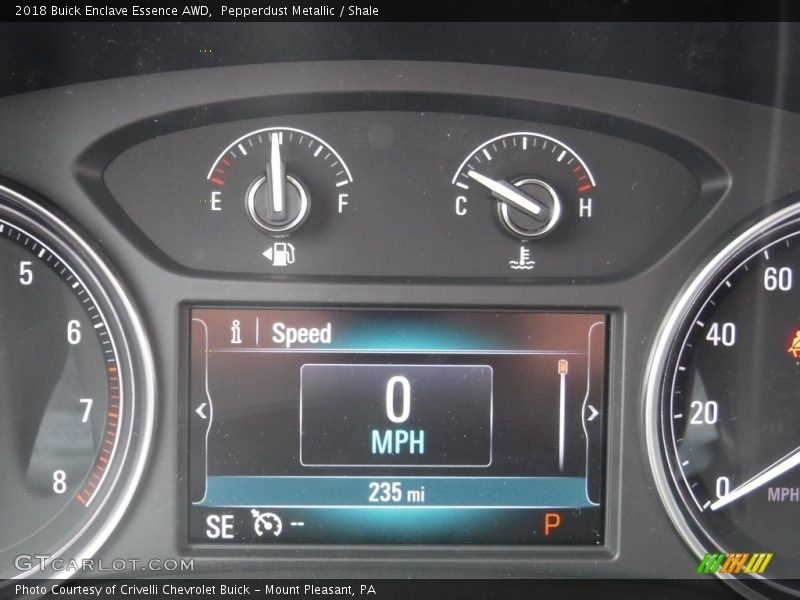 Pepperdust Metallic / Shale 2018 Buick Enclave Essence AWD
