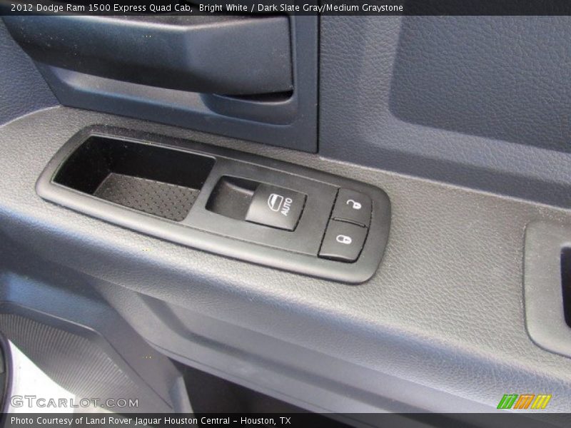 Bright White / Dark Slate Gray/Medium Graystone 2012 Dodge Ram 1500 Express Quad Cab