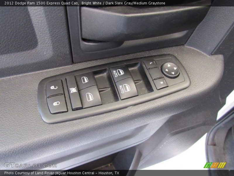 Bright White / Dark Slate Gray/Medium Graystone 2012 Dodge Ram 1500 Express Quad Cab