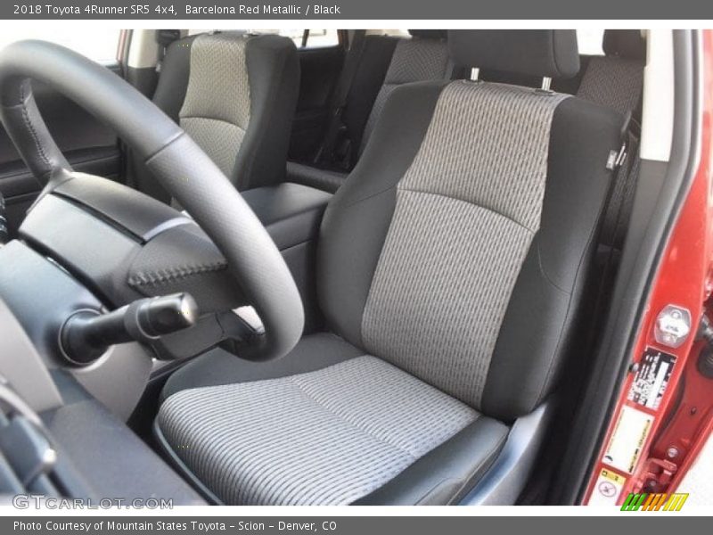 Barcelona Red Metallic / Black 2018 Toyota 4Runner SR5 4x4