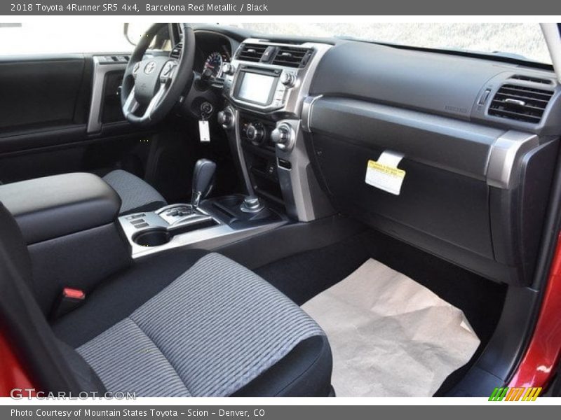 Barcelona Red Metallic / Black 2018 Toyota 4Runner SR5 4x4