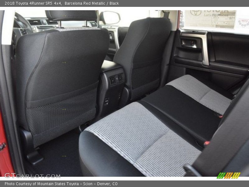 Barcelona Red Metallic / Black 2018 Toyota 4Runner SR5 4x4