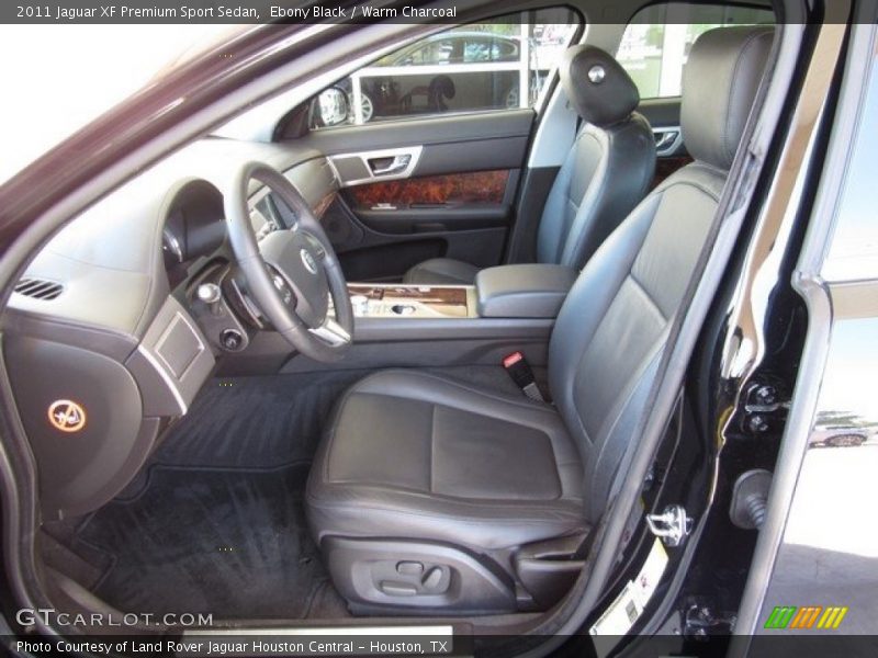 Ebony Black / Warm Charcoal 2011 Jaguar XF Premium Sport Sedan