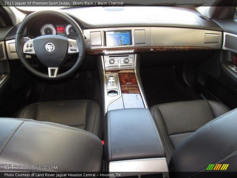 Ebony Black / Warm Charcoal 2011 Jaguar XF Premium Sport Sedan