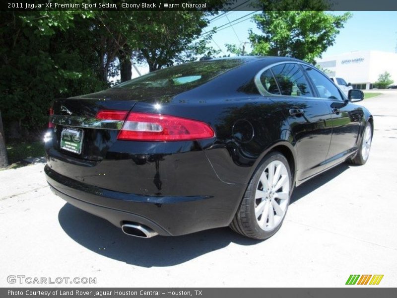 Ebony Black / Warm Charcoal 2011 Jaguar XF Premium Sport Sedan