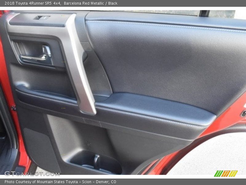 Barcelona Red Metallic / Black 2018 Toyota 4Runner SR5 4x4