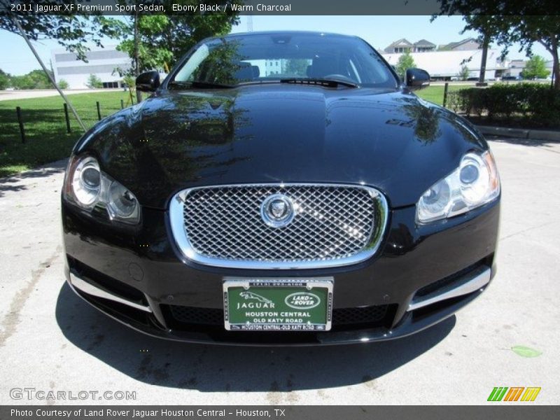 Ebony Black / Warm Charcoal 2011 Jaguar XF Premium Sport Sedan