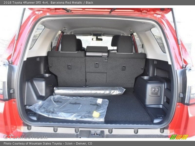 Barcelona Red Metallic / Black 2018 Toyota 4Runner SR5 4x4