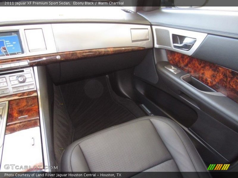 Ebony Black / Warm Charcoal 2011 Jaguar XF Premium Sport Sedan