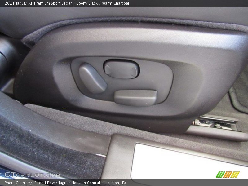 Ebony Black / Warm Charcoal 2011 Jaguar XF Premium Sport Sedan