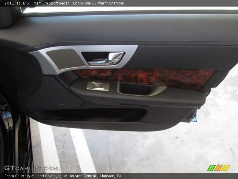Ebony Black / Warm Charcoal 2011 Jaguar XF Premium Sport Sedan