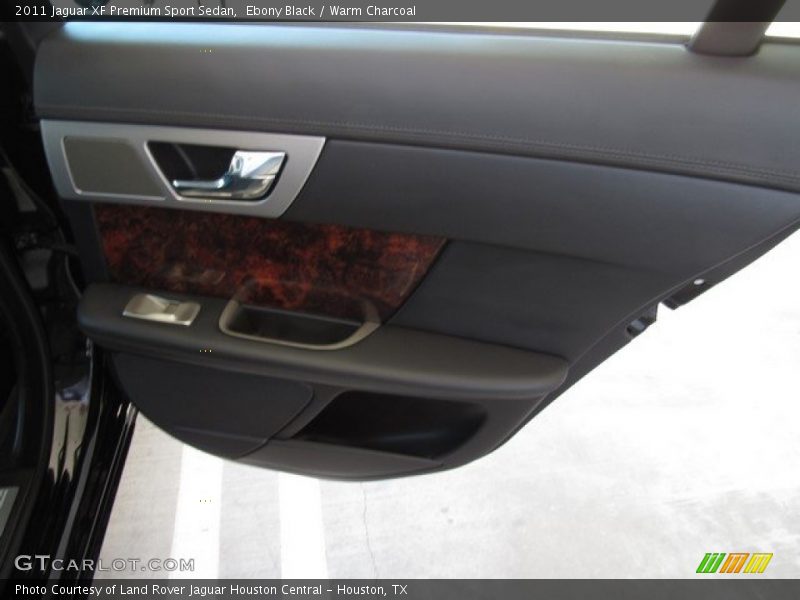 Ebony Black / Warm Charcoal 2011 Jaguar XF Premium Sport Sedan