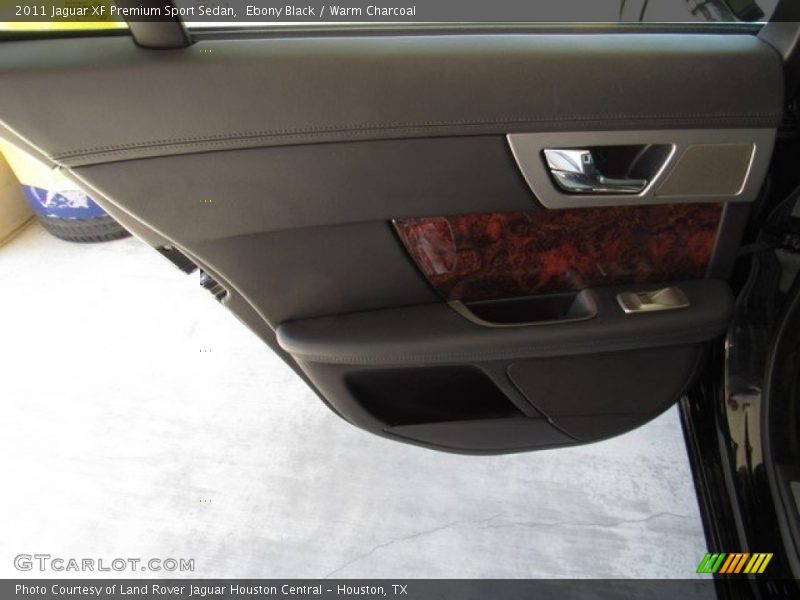 Ebony Black / Warm Charcoal 2011 Jaguar XF Premium Sport Sedan