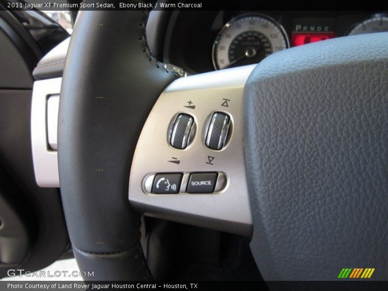 Ebony Black / Warm Charcoal 2011 Jaguar XF Premium Sport Sedan