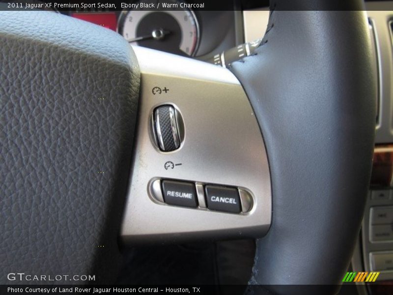 Ebony Black / Warm Charcoal 2011 Jaguar XF Premium Sport Sedan