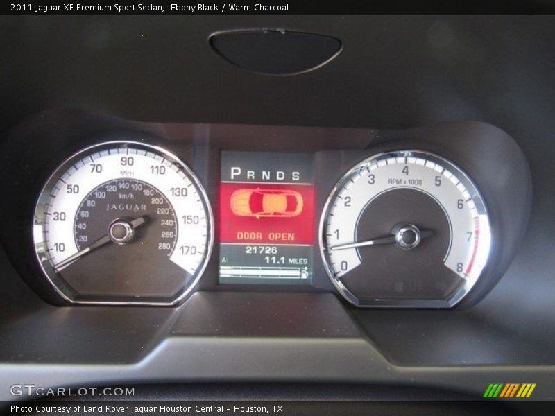 Ebony Black / Warm Charcoal 2011 Jaguar XF Premium Sport Sedan