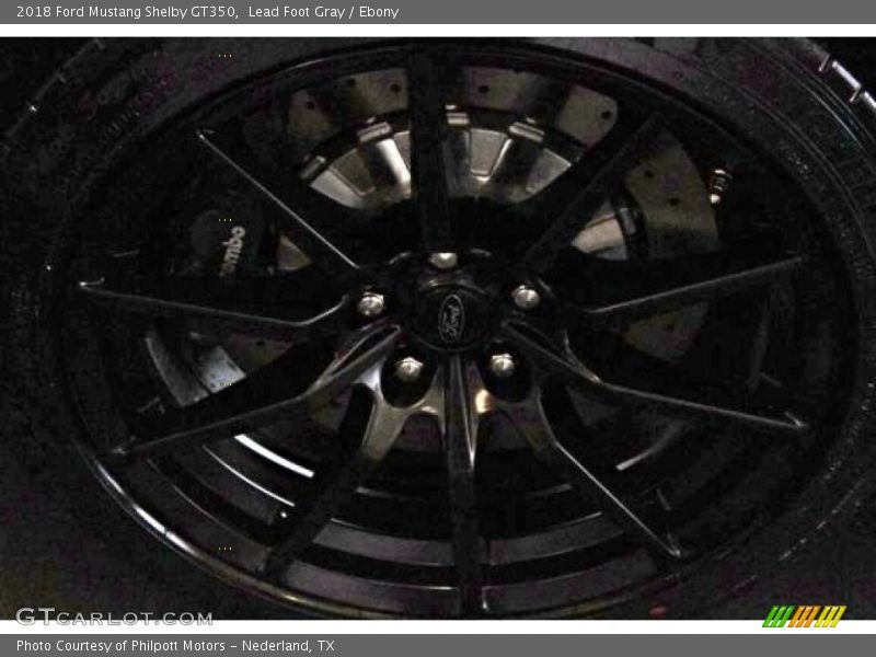 Lead Foot Gray / Ebony 2018 Ford Mustang Shelby GT350