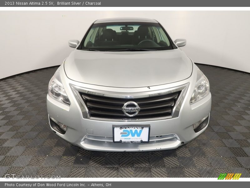 Brilliant Silver / Charcoal 2013 Nissan Altima 2.5 SV