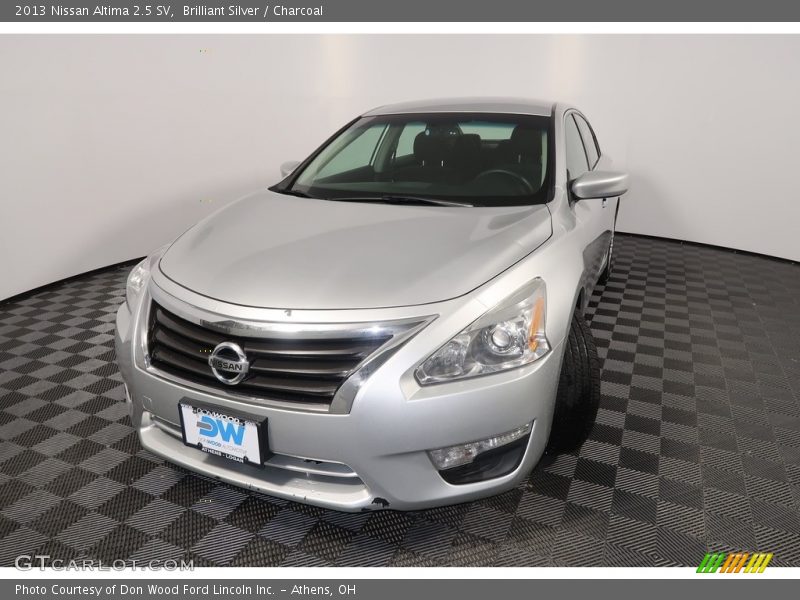 Brilliant Silver / Charcoal 2013 Nissan Altima 2.5 SV