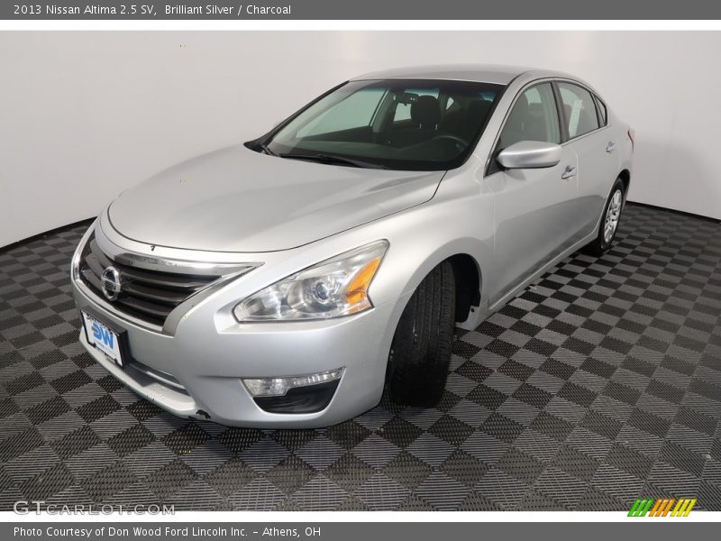 Brilliant Silver / Charcoal 2013 Nissan Altima 2.5 SV
