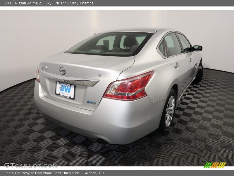 Brilliant Silver / Charcoal 2013 Nissan Altima 2.5 SV