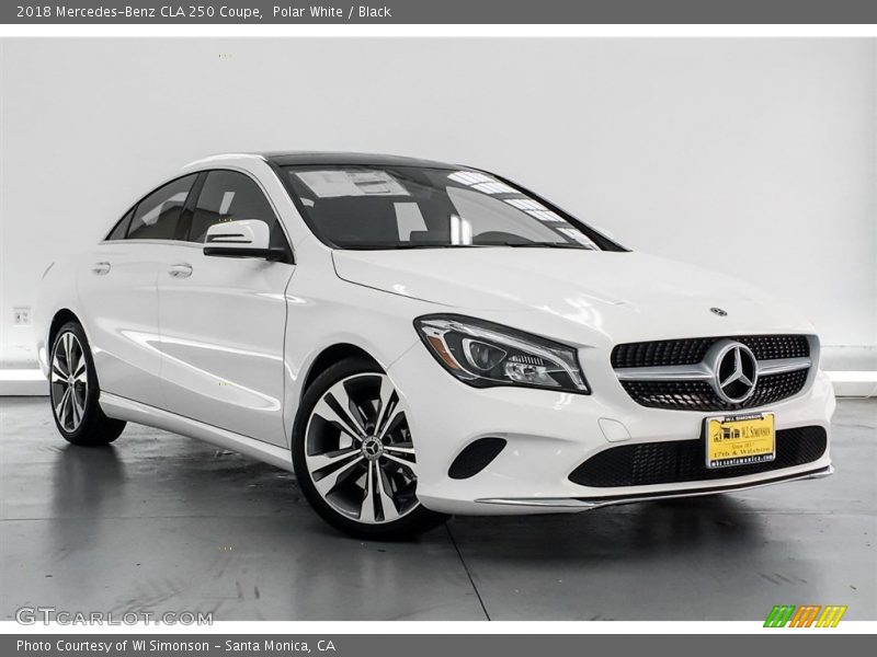 Front 3/4 View of 2018 CLA 250 Coupe