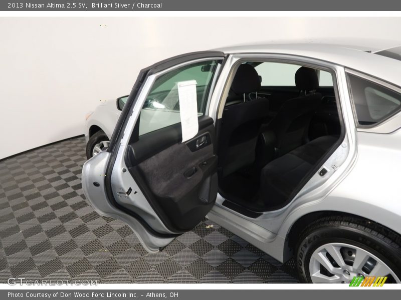 Brilliant Silver / Charcoal 2013 Nissan Altima 2.5 SV
