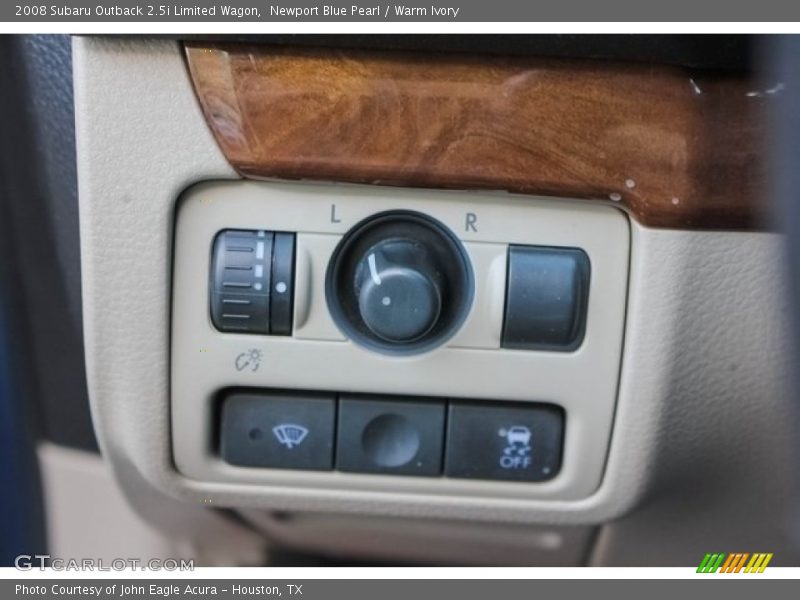 Newport Blue Pearl / Warm Ivory 2008 Subaru Outback 2.5i Limited Wagon
