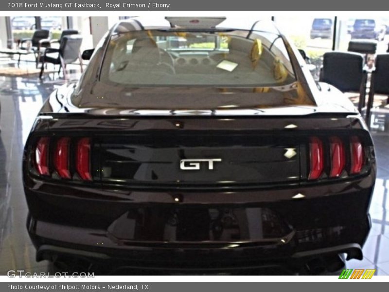 Royal Crimson / Ebony 2018 Ford Mustang GT Fastback